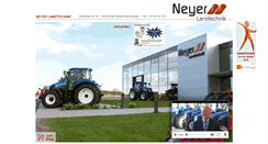 Desktop Screenshot of neyer-landtechnik.de