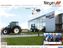 Tablet Screenshot of neyer-landtechnik.de